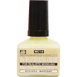 GSIクレオス Mr.ウェザリングカラ− WC14 ホワイトダスト 40ml 模型用塗料