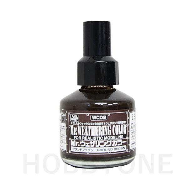 GSIクレオス Mr.ウェザリングカラー WC02 グランドブラウン 40ml