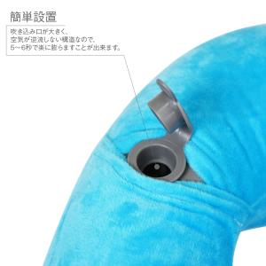 ネックピロー トラベルクッション 折りたたみ ...の詳細画像3
