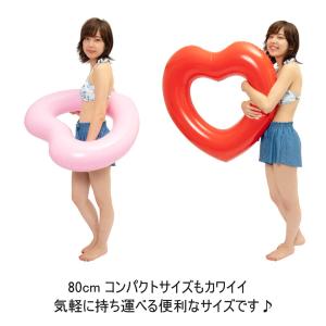 浮き輪 フロート 大人 ハートフロート 可愛い...の詳細画像5