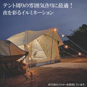 ロープライト キャンプ 10個セット テントラ...の詳細画像1
