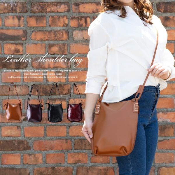 ショルダーバッグ 本革 レディース 斜めがけバッグ 肩掛けバッグ 通勤バッグ 旅行バッグ 海外旅行 ...