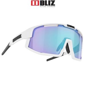 ブリス BLIZ VISION Matt white -Smoke with blue multi｜hobbyride