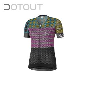 DOTOUT/ドットアウト Stripe W Jersey 901 black-yellow ジャージ