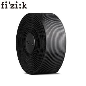 FIZIK フィジーク Vento ベント  マイクロテックス タッキー BICOLOR(2mm厚) ブラックxグレー  BT15A60042  バーテープ｜hobbyride