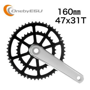 OnebyESU ワンバイエス ジェイ・クランクアームセット BK 165 クランク