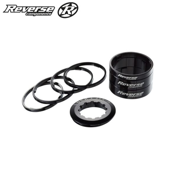 Reverse components シングルスピードスペーサーキット（ブラック）