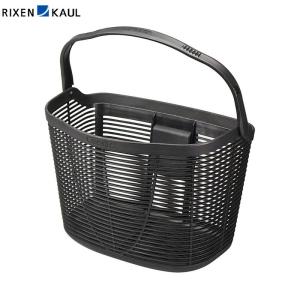 RIXEN & KAUL アルミノ ブラック ハンドルバーバスケット : サイクル