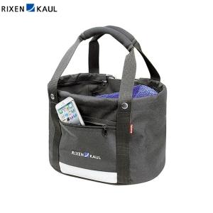 RIXEN & KAUL アルミノ ブラック ハンドルバーバスケット : サイクル