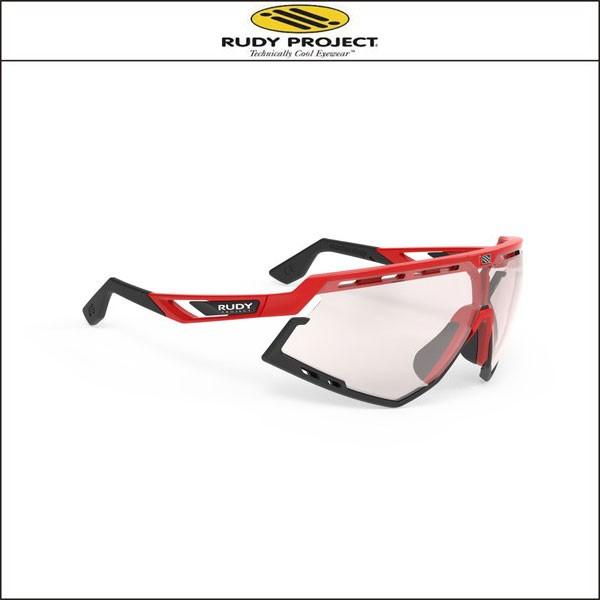ルディプロジェクト DEFENDER ディフェンダー ファイアレッドグロスフレーム / バンパーブラ...