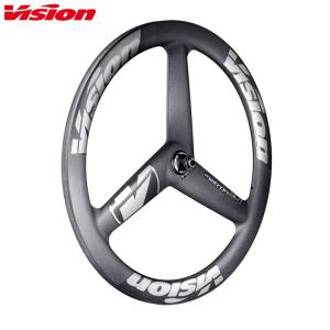 Vision Metron 3-Spoke ピスト用チューブラーフロントホイール VISION ヴィジョン METRON 3SPOKE DB-CL チューブラー フロント