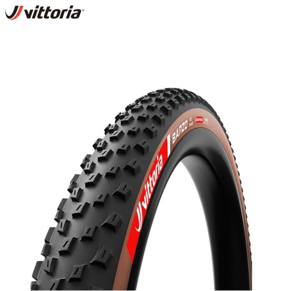 Vittoria ヴィットリア BARZO XC RACE TLR Black / Brown  M...