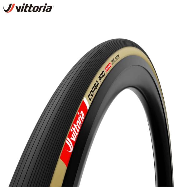 Vittoria ヴィットリア Corsa Pro Tube Type (クリンチャー) Black...