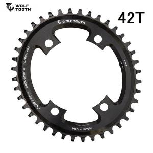 Wolf Tooth (ウルフトゥース) GRX 44T WolfTooth ウルフトゥース 110 BCD Asymmetric 4-Bolt Chainrings for