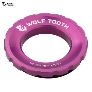 WolfTooth ウルフトゥース Wolf Tooth Centerlock Rotor Lockring センターロック ローター ロックリング Purple