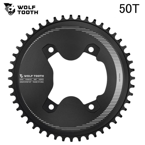WolfTooth ウルフトゥース 110 BCD Asymmetric 4-Bolt Aero C...