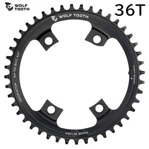 ウルフトゥース GRX用 46T WolfTooth ウルフトゥース Elliptical 110 BCD 4 Bolt Chainring
