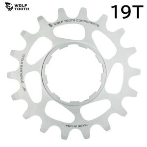 WolfTooth ウルフトゥース Stainless Steel Singlespeed Cog: 19T