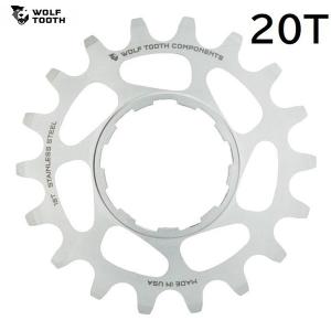 WolfTooth ウルフトゥース Stainless Steel Singlespeed Cog: 20T