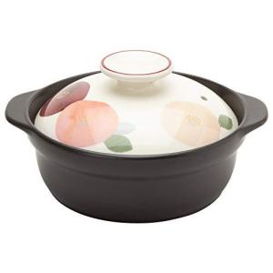 TAMAKI 土鍋 サーマテック 1-2人用 つばき 直径23×奥行19.5×高さ11cm IH 直火 電子レンジ オーブン対応 T-787403