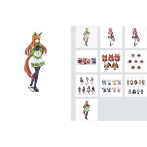 一番くじ ウマ.娘 プリティー.ダービー 10弾 1ロット(81個)販売。販促品、ダブルチャンス券(80枚) 付き