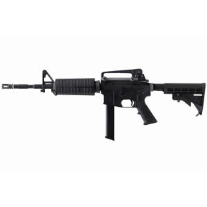 We-Tech M4 RIS PCC 9MM SMG オープンボルト ガスブローバック 