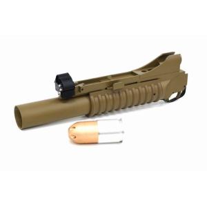 S&T M203 グレネードランチャー G&P モスカート DOUBLE BELL製 モスカート付 タンカラーM203タイプ グレネード