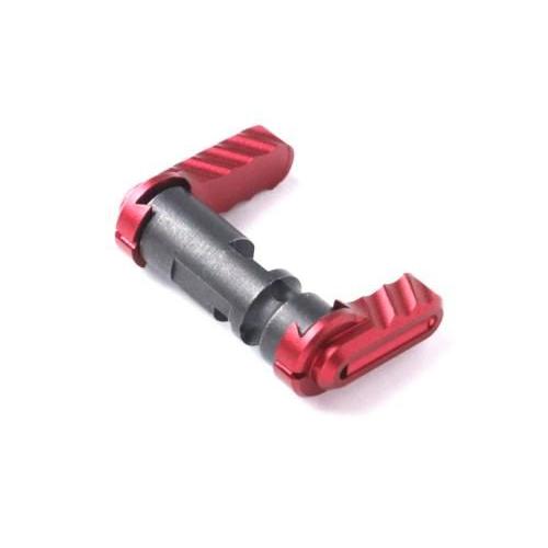 GUNDAY 東京マルイ M4 GBB対応 BAD-ASS-PROタイプ アンビセレクター RED ...