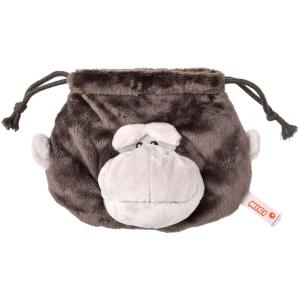 ゴリラ 巾着 ポーチ 約22cm NICIの買取情報