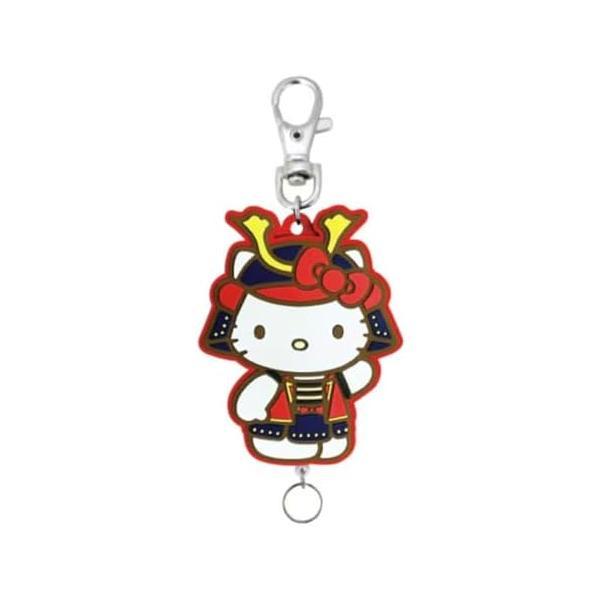 将軍シリーズ ラバーリールキーホルダー(ハローキティ サンリオ) ぬいぐるみ おもちゃ 雑貨  新品...