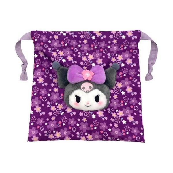 桜着物 ボアフェイス巾着 クロミ サンリオ 191694-24  グッズ ぬいぐるみ おもちゃ 新品...