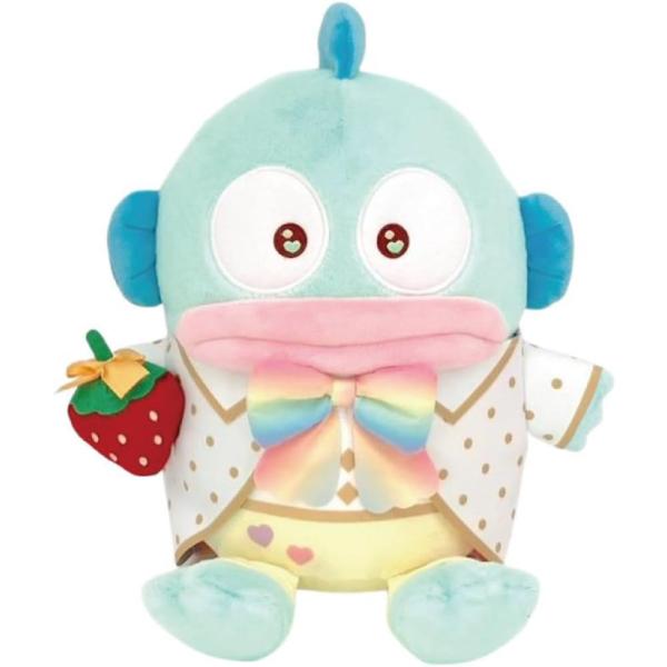 いちご新聞 ハンギョドン サンリオ M ぬいぐるみ  グッズ おもちゃ  新品 *