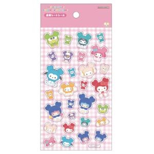 極少量入荷 サンスター文具 正規品 TWICE × サンリオ 透明シートシール チェック グッズ シール交換 おもちゃ 新品 *即納