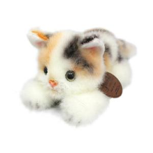 グレイスフル 日本猫 ミケネコ 座り 猫 ぬいぐるみ 日本製 三英貿易 三