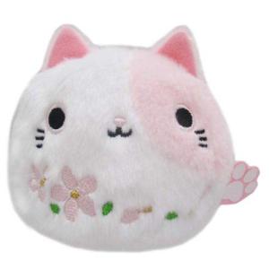 [クーポン利用で10%off]ねこだんご 桜ねこだんご 2020 みけさくら ぬいぐるみ 高さ7cm｜ほびすと