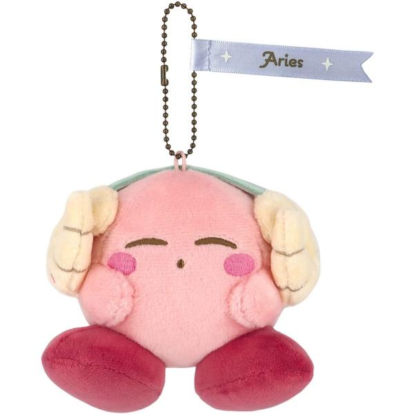 星のカービィ KIRBY ホロスコープ・コレクション マスコット おひつじ座 ぬいぐるみ 高さ10c...