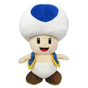 [クーポン利用で10%off]スーパーマリオ  あおキノピオ(S) ぬいぐるみ 高さ20cm AC31  ペーパーマリオ オリガミキング Switch 任天堂 マリオメーカー