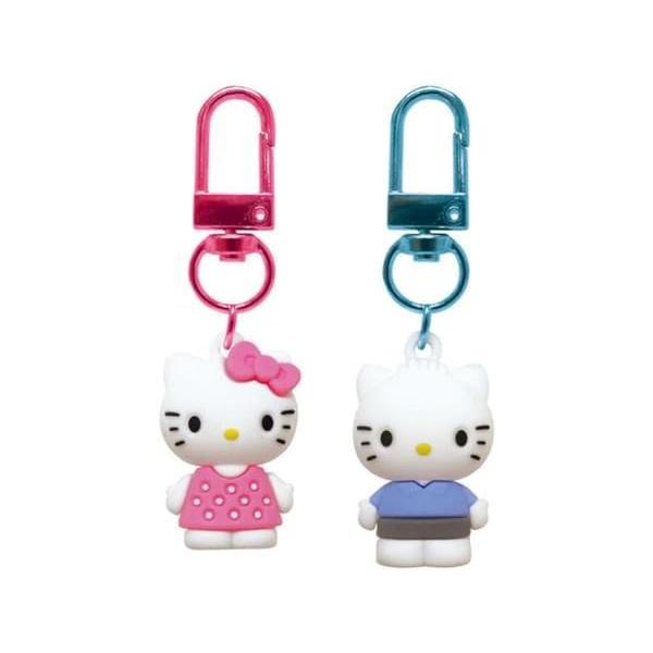 サンリオキャラクターズ PVCペアキーホルダー ハローキティ・ディアダニエル SAC-PK-KD H...