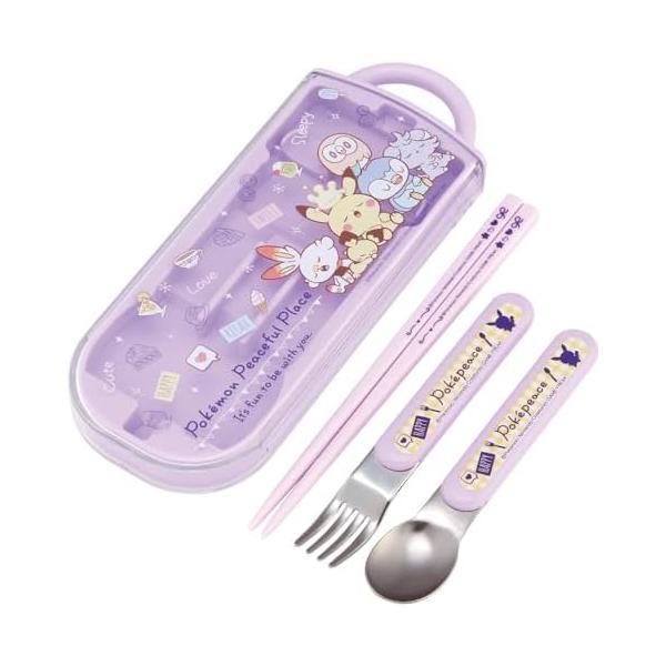 トリオセット 箸 スプーン フォーク ポケモンZA ポケピース 子供用 抗菌 日本製 TACC2AG...