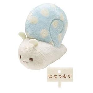 [10%offクーポン][目玉]すみっコぐらし てのりぬいぐるみ にせつむり 約60×50×50mm すみっこぐらし