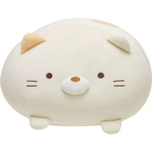 [10%offクーポン][目玉]すみっコぐらし ぬいぐるみ スーパーもーちもち大福クッションS ねこ すみっこぐらし グッズ