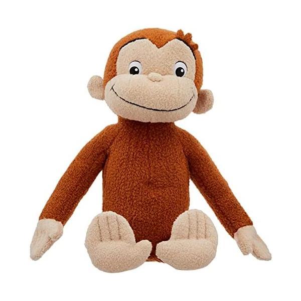 おさるのジョージ アニメーションジョージ ふかふか M K-8763 新品 *即納