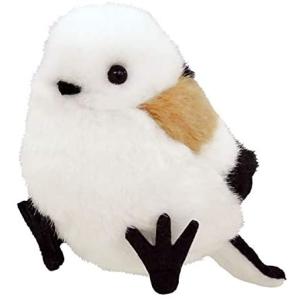 シマエナガ ぬいぐるみ りくのなかまたち 約15cm どうぶつ 動物 アニマル