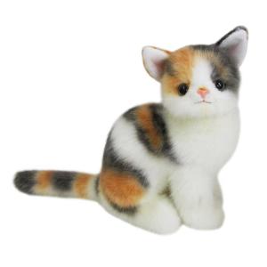 [10%OFFクーポンあり]日本製 グレイスフル ミケ 座り ぬいぐるみ 猫 高さ23cm I-6850[送料無料 グッズ おもちゃ 雑貨 ギフト プレゼント]｜ほびすと