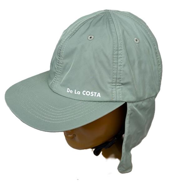 De La Costa SURF CAP Green（デラコスタ　サーフィン　サーフキャップ　海用　...