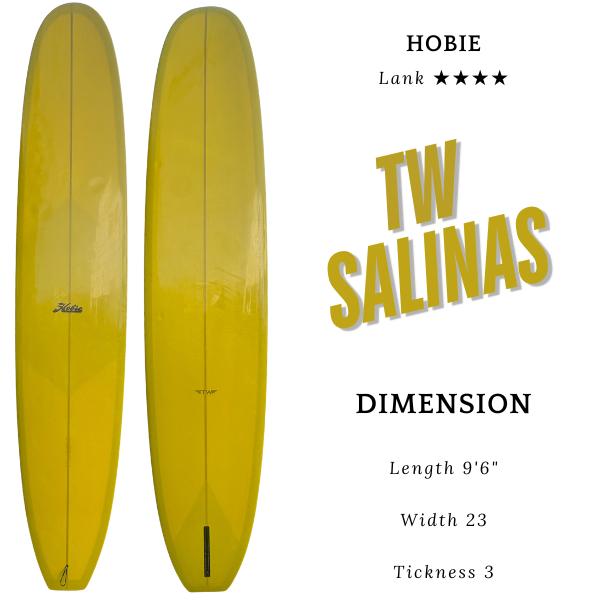 HOBIE  TW- SALINAS 9'6"（タイラー　ウォーレン　サリナス　ノーズライダー　ホビ...