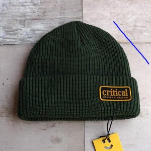 TCSS Critical slide TCSS GRANDE BEANIE( ビーニー ニット ニット帽