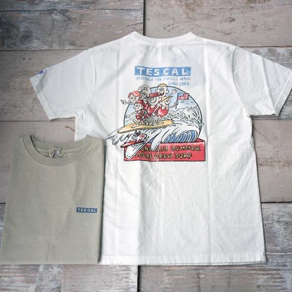 TES 90s SURFIN DESIGN T-shirts（BUHI ブヒ　ホットドック  カリフ...