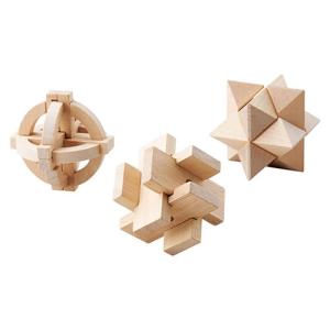 大人のための木製パズル 3点セット K20159110 知育玩具 おもちゃ [▲][AS]｜hobinavi2