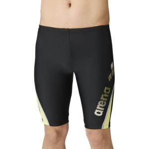 アリーナ 男性用 フィットネス水着 ハーフスパッツ LAR2303-BKYL-O